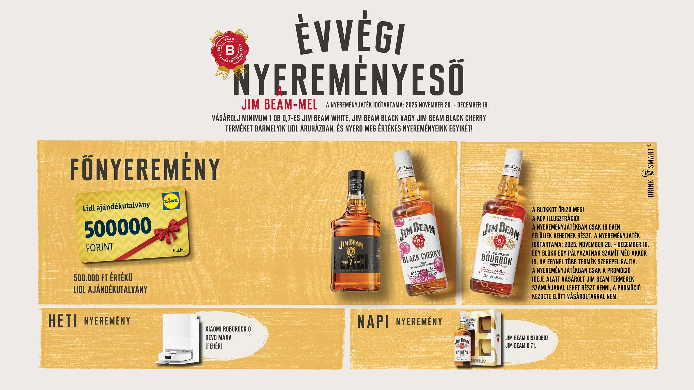 A promóció plakátképe.