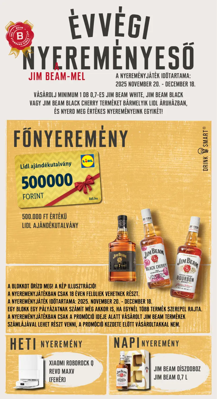 A promóció plakátképe.